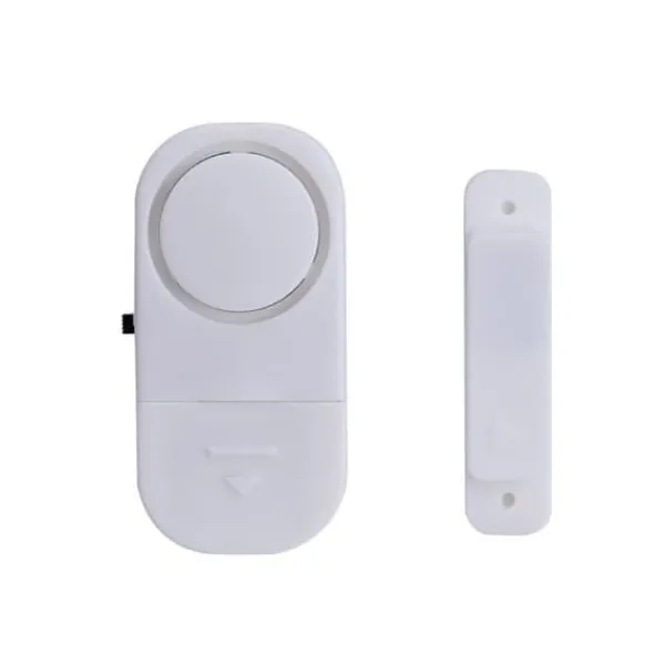 Discount Larmsystem - Hemma - 4 st - Trådlös - Magnetisk sensor - 90 db Hemlarmsystem