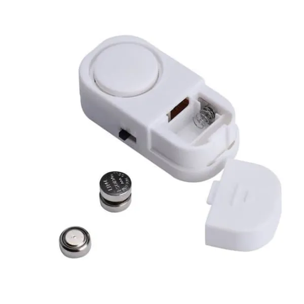 Discount Larmsystem - Hemma - 4 st - Trådlös - Magnetisk sensor - 90 db Hemlarmsystem