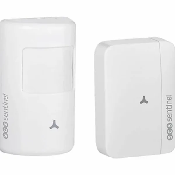 Hot Larmsystem SCS SENTINEL KitAlarm Wi-Fi 4G 8 Delar Hemlarmsystem