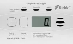 LCD-kolmonoxid- och kolmonoxiddetektor K10LLDCO Kidde