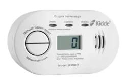 LCD-kolmonoxiddetektor K5DCO Kidde