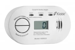 LCD-kolmonoxiddetektor K5DCO Kidde