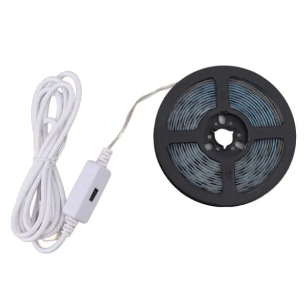 LED Grow Light Strip Full Spectrum Dimbar 3 meter för inomhusväxter Vattentät