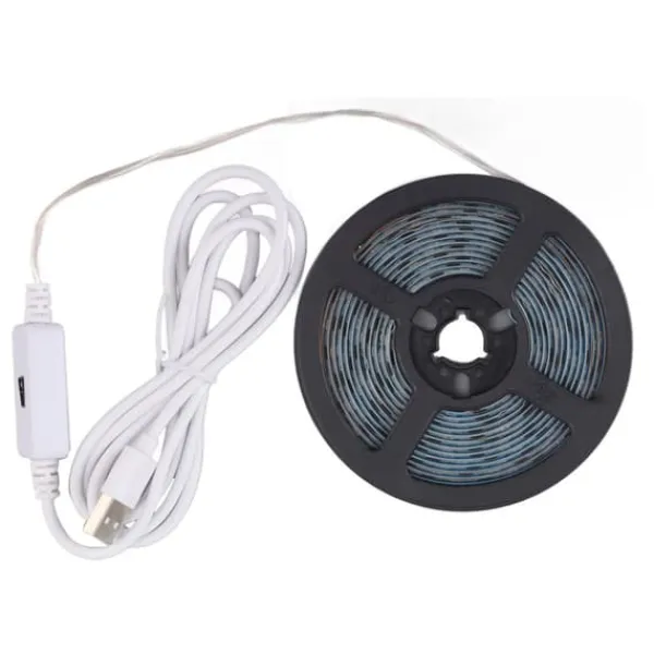 LED Grow Light Strip Full Spectrum Dimbar 3 meter för inomhusväxter Vattentät