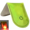 LED Ljus Magnetiskt Clips Säkerhet Löpning Natt Camping Aktiviteter - Fluorescerande Säkerhetslampor