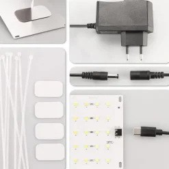 LED Ljuspaneler för Växter - EU Adapter