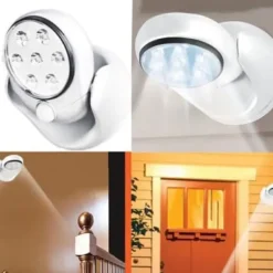 LED-lampa - ZT - ZT09456 - 360° - Rörelseavkännare - Trådlös - Trädgård