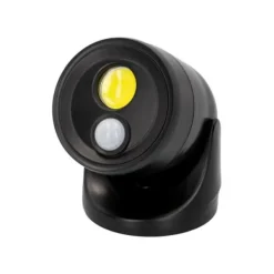 Outlet LED-ljus med rörelsesensor - 10,5 x 12,5 x 13,5 cm - Plast - 12 enheter - Säkerhetsbelysning Säkerhetslampor