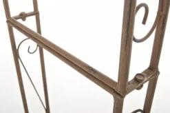 New Lenz Antique Brown Metal Rose Arch - 264 cm High Climbing Trellis for Gardens Valvbågar, Spaljéer, Bersåer & Pergolor