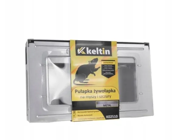 Levande metallfälla för möss och råttor (20)