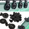 Lollanda Skyddsnätsklämmor / Fästklämmor 50-pack - Plast, Växthus, Skuggnät, Trädgård