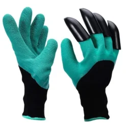 Sale Lollanda Trädgårdshandskar med Klor/Handskar med Klor - Punkteringssäkra, Latex, för Grävning och Planterin Trädgårdsverktyg