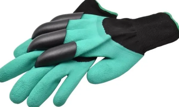 Sale Lollanda Trädgårdshandskar med Klor/Handskar med Klor - Punkteringssäkra, Latex, för Grävning och Planterin Trädgårdsverktyg