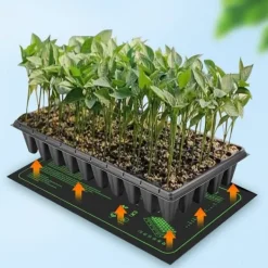 Online Lollanda Värmematta för Frögroning, äxtvärmematta Seedling Heat Mat 25x52cm, IP67 Waterproof, Plant Propagation, för Växter och hydroponisk Fröer & Lökar