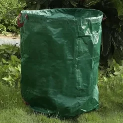 Lövavfallspåse - LESHP - 272L - Vattentålig - Förstärkta handtag - Ekologisk Trädgårdskorgar