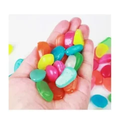 Sale Lysande Sten - Flerfärgad - 200 Bitar - Dekorativ - Fluorescerande - Trädgård Trädgårdsstenar & Klivstenar