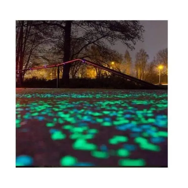 Sale Lysande Sten - Flerfärgad - 200 Bitar - Dekorativ - Fluorescerande - Trädgård Trädgårdsstenar & Klivstenar
