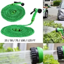 45m Magic Hose Expanderande Trädgårdsslang / Vattenslang Grön