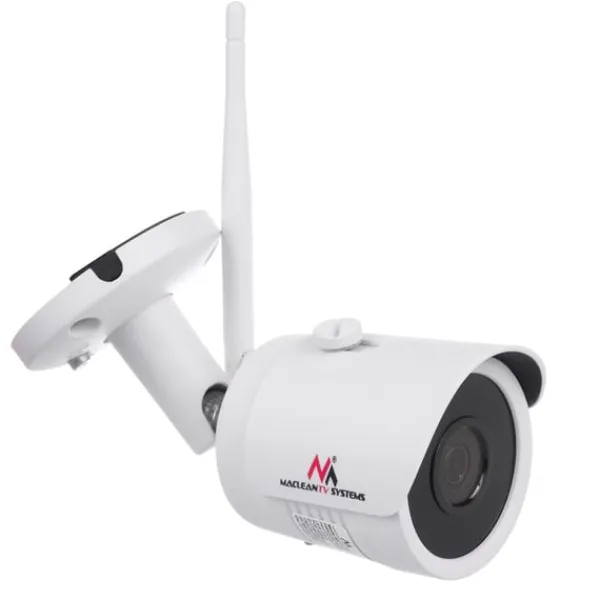 Discount Maclean IP-kamera IPC WiFi 5MPx utomhus, horn, CMOS 1/2.5", H.264/H.264+/H.265/H.265+/JPEG/AVI, Onvif, MCTV-516 Säkerhetsmonitorer & Videokameror