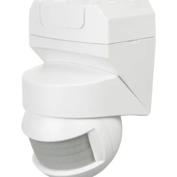 Maclean MCE295 Vit Infraröd Rörelsedetektor - 180° + 360° - 12m - IP54 Rörelsedetektorer