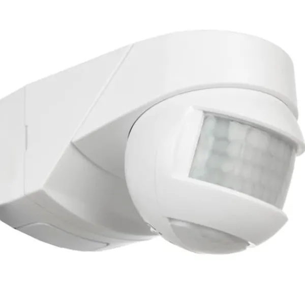 Maclean MCE295 Vit Infraröd Rörelsedetektor - 180° + 360° - 12m - IP54 Rörelsedetektorer