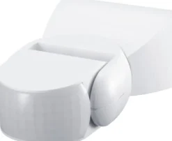Maclean MCE201W PIR-rörelsesensor med 12 m räckvidd vit IP65