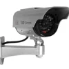 Maclean SOL1200 solcellsdriven LED-kameradummy