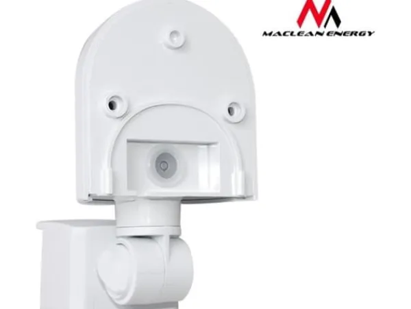 Maclean Wall-mounted twilight motion sensor 180 ° 1200W white (MCE25 W)