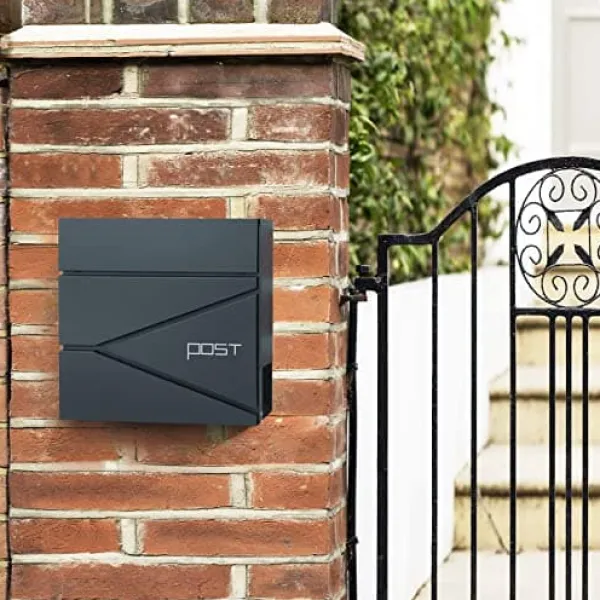Mailbox - Wall Letterbox - Tidningsfack - Modernt