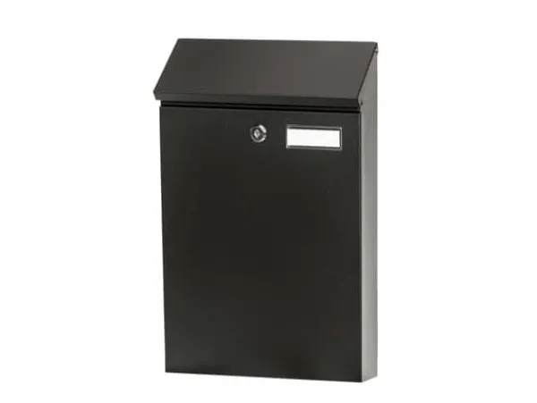 Mailbox Haushalt PD958, black, 25.4 cm x 9 cm x 43.1 cm Postlådor & Brevlådor