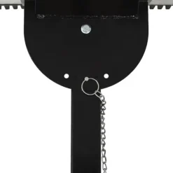 vidaXL Manuell snöplog med hjul 100x44 cm