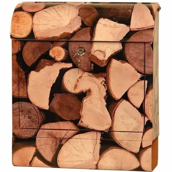 Online MARIA BECKER CASSETT POSTA SONOR DEKORERAD TRÄ 45X38X12 CM Postlådor & Brevlådor