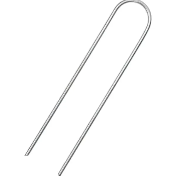 Sale Markpinne U-format 50 st 15x3,5 cm galvaniserat stål Markduk & Fiberduk