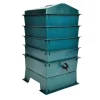 vidaXL Maskkompost 4 brickor 42x42x60 cm