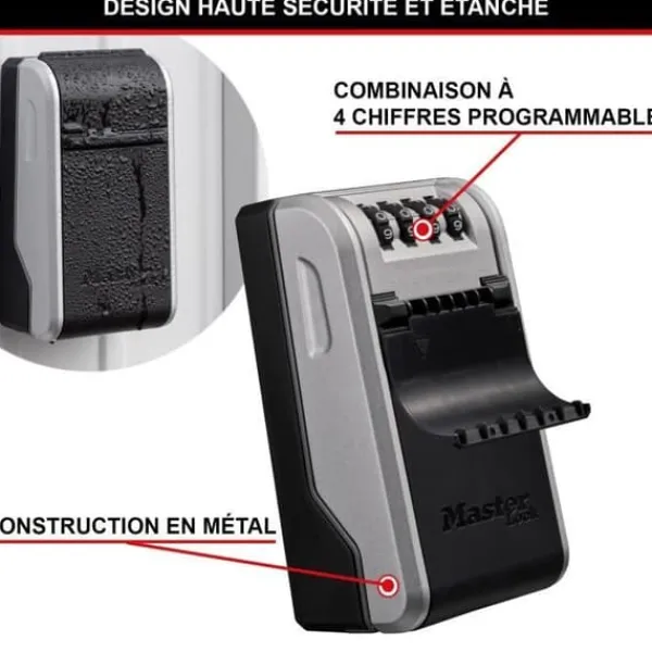 Clearance Masterlock säkerhetsskåp Nyckelbox 5481EURD L format Kassaskåp