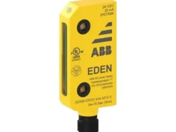 Med info utgång, 5-polig M12 stick, IP69K Adam OSSD-Info M12-5