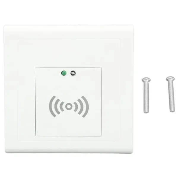 New Mikrovågssensor ljusströmbrytare 86 panel, justerbar 360 grader, trappsensor, 220-240V Sensorer Till Säkerhetssystem
