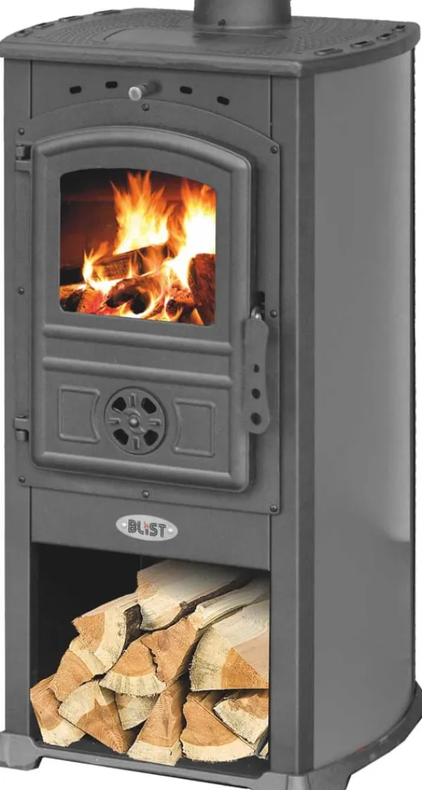 Discount Miljövänlig Koza Blist Zar Vedspis - 7,3 kW, Antracit, ECO Design 2022-kompatibel Vedeldade Kaminer
