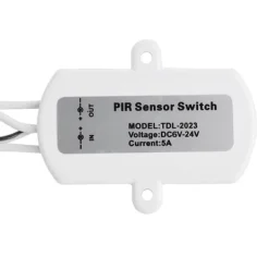 Mini PIR Infraröd rörelsesensorswitch för LED Strip - Vit, 5A, DC 6-24V