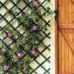 MINI-TRELLIS vit plastspaljé - INTERMAS TRÄDGÅRD - 0,50 x 1,5 meter - Plast