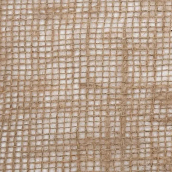 Best Mångsidig juterulle i 100% naturlig jute - Perfekt för dekoration och hantverk | Storlek: 1x50 m | 200 gsm Markduk & Fiberduk