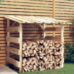 Mångsidig träpergola med tak - Dekoration för trädgård | Färg: Impregnerad furu | Storlek: 100x90x100 cm