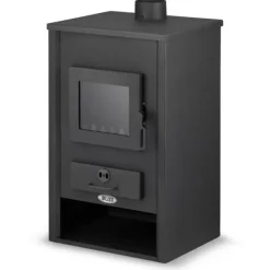 New Mångsidig vedspis med vattenmantel - 15 kW, lämplig för öppna & slutna system Vedeldade Kaminer
