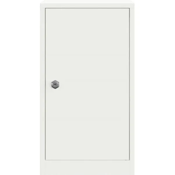 New Modern stålbrevlåda - Vattentät och säker med lås | Färg: Vit | Storlek: 30x23x55 cm Postlådor & Brevlådor