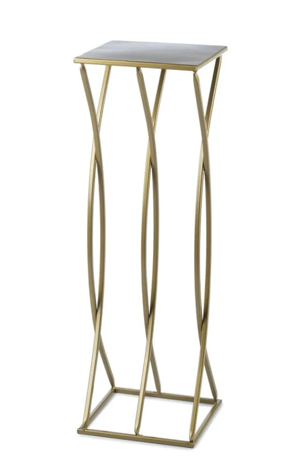 New Modernt blomsterställ, guld, 75 cm Krukor & Växtbehållare