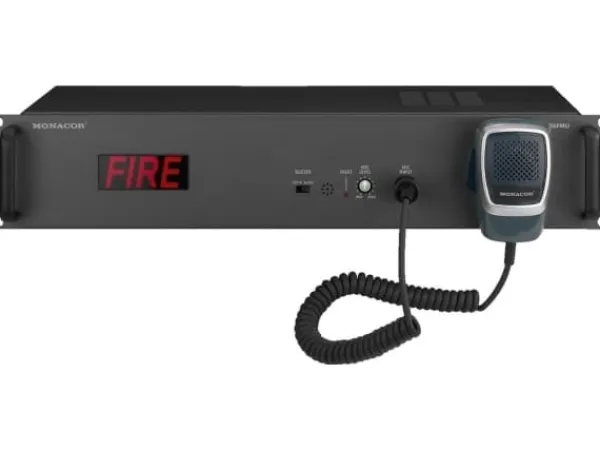 Monacor PA-26FMU ELA intercom-system för brandmän