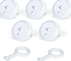 Best Montis Universalhylsa set om 5 st + nyckel vit MONTIS MT066 Beredskapsplaner