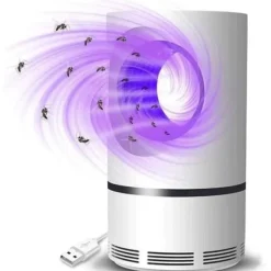 Mosquito Killer Lamp inomhus flugdödare LED flugfångare - säker och tyst elektrisk insektsdödare flugfälla