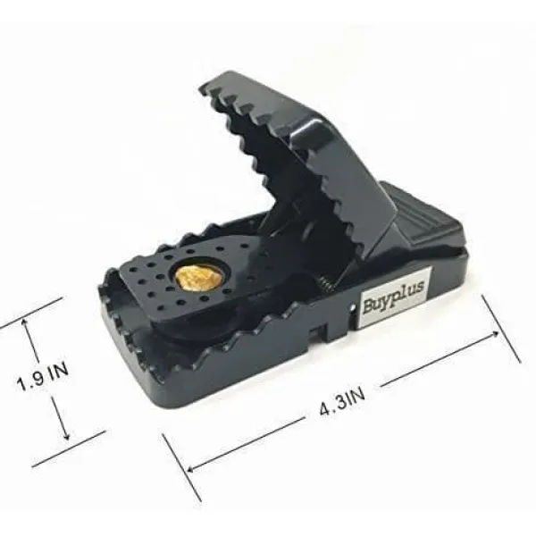 Outlet Mouse Trap 6-pack Musfällor för att döda möss, snabbt och oändligt återanvändbart genom att lägga bete eller annan mat Skadedjursfällor