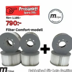 M-Spa Filterkampanj 3 För 2 Comfort-Serien